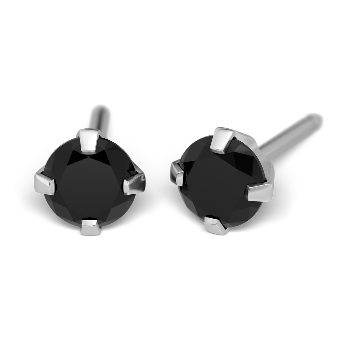 System 75 ear studs, white