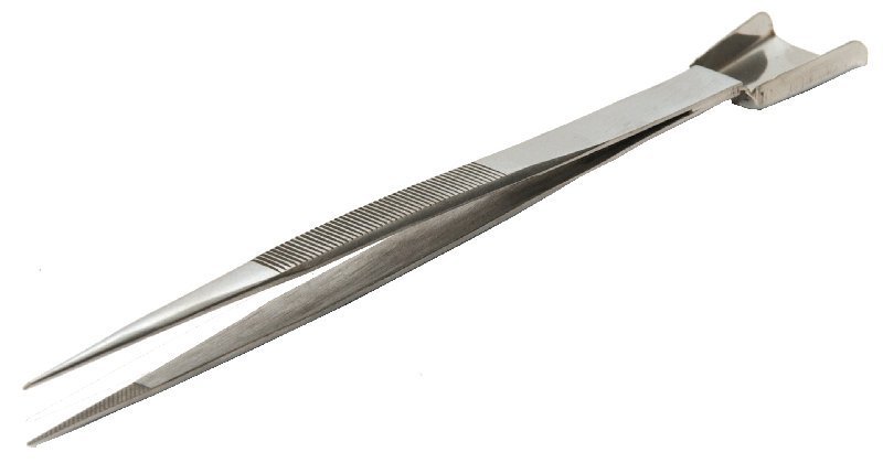 Tweezer with scoop 180 mm Tweezer with scoop 180 mm