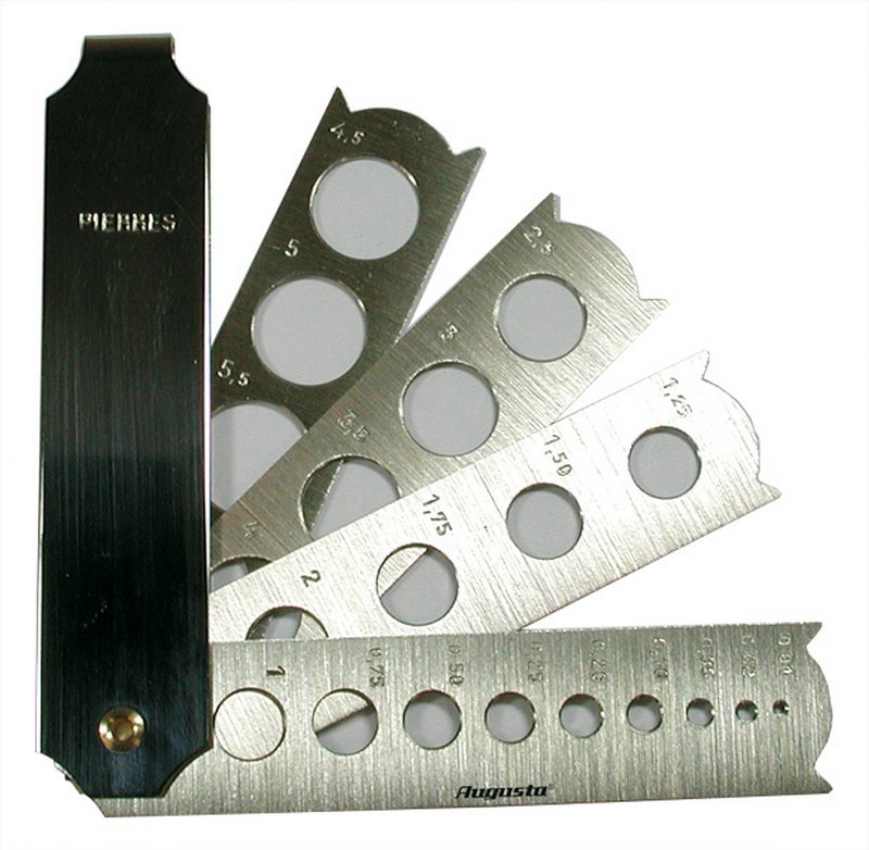 Carat gauge 4-part 0.001-6.0 ct