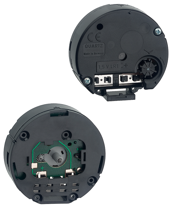 Movimento al quarzo da applicazione tondo, 53 mm Movimento al quarzo da applicazione tondo, 53 mm