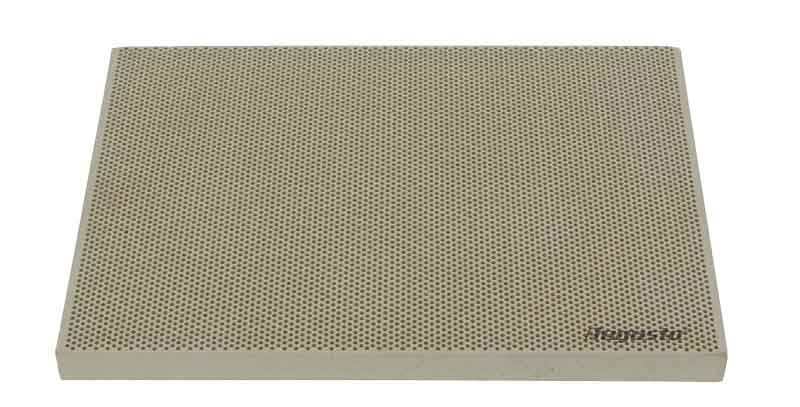 Piastra microforata in ceramica refrattaria