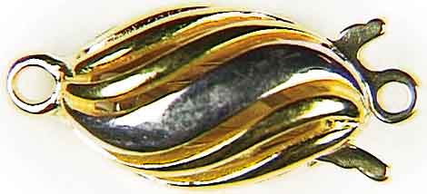 Chiusura gioiello argento bicolore Chiusura gioiello argento bicolore