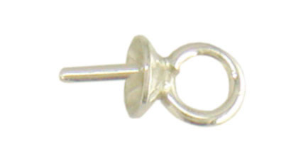 PEARL CUP 3 MM SILVER