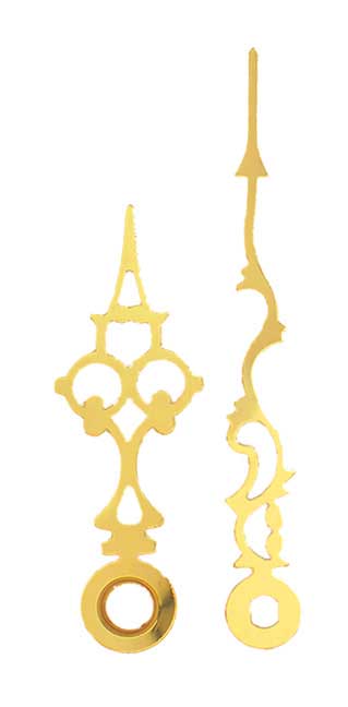 Großuhrzeiger gelb 60/43 mm Großuhrzeiger gelb 60/43 mm