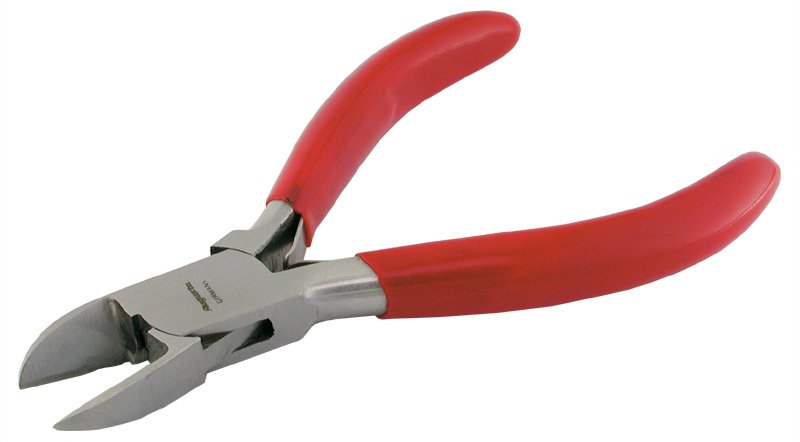 Tronchese in acciaio, taglio laterale, 130 mm