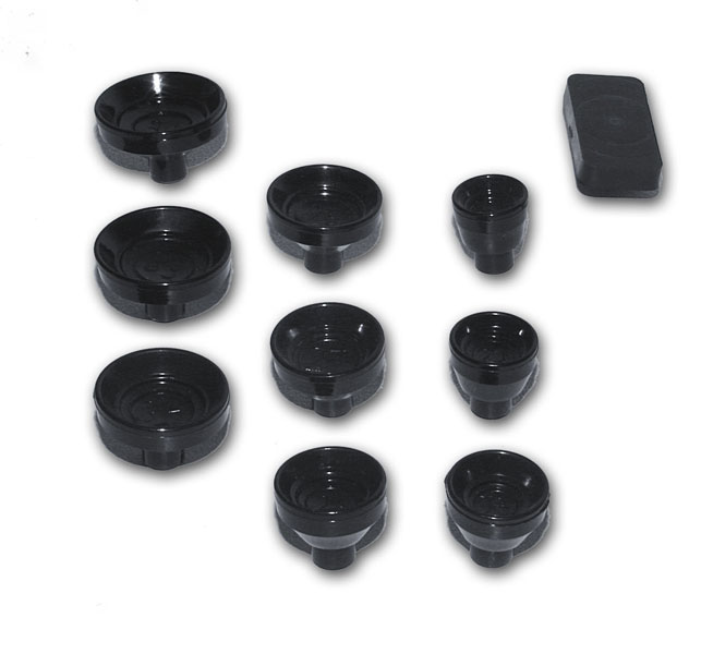 Sternkreuz thrust pads round concave