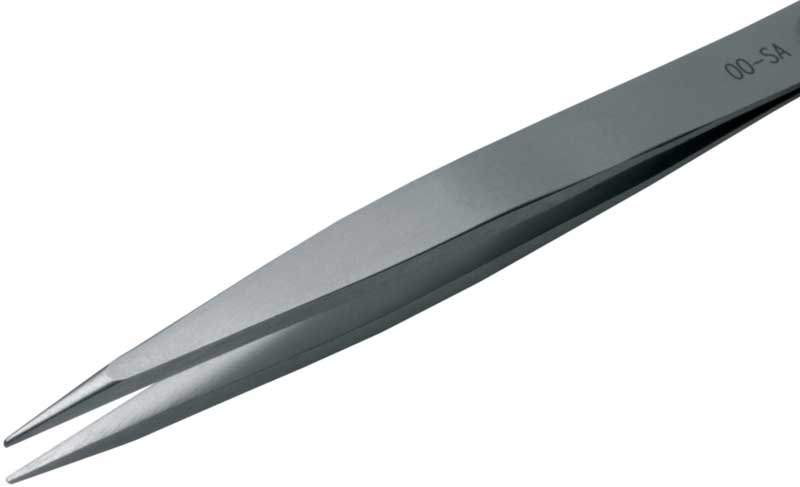 Pinzetta Rubis in titanio NR. 00
