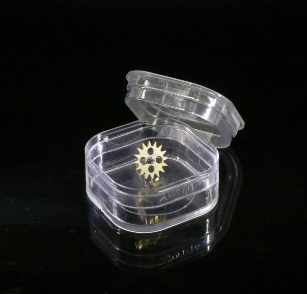 Scatolina trasparente con membrana