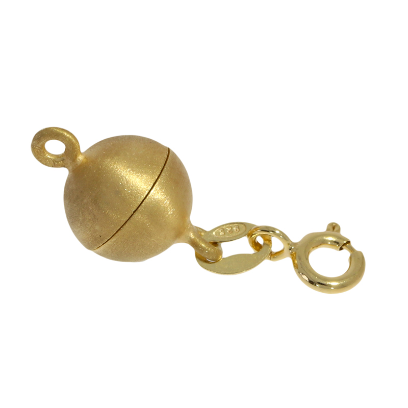 Chiusura magnetica a pallina con anello a molla Chiusura magnetica a pallina con anello a molla
