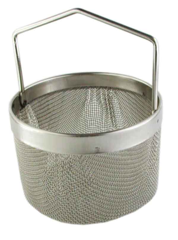 Cestino da immersione in acciaio, rotondo