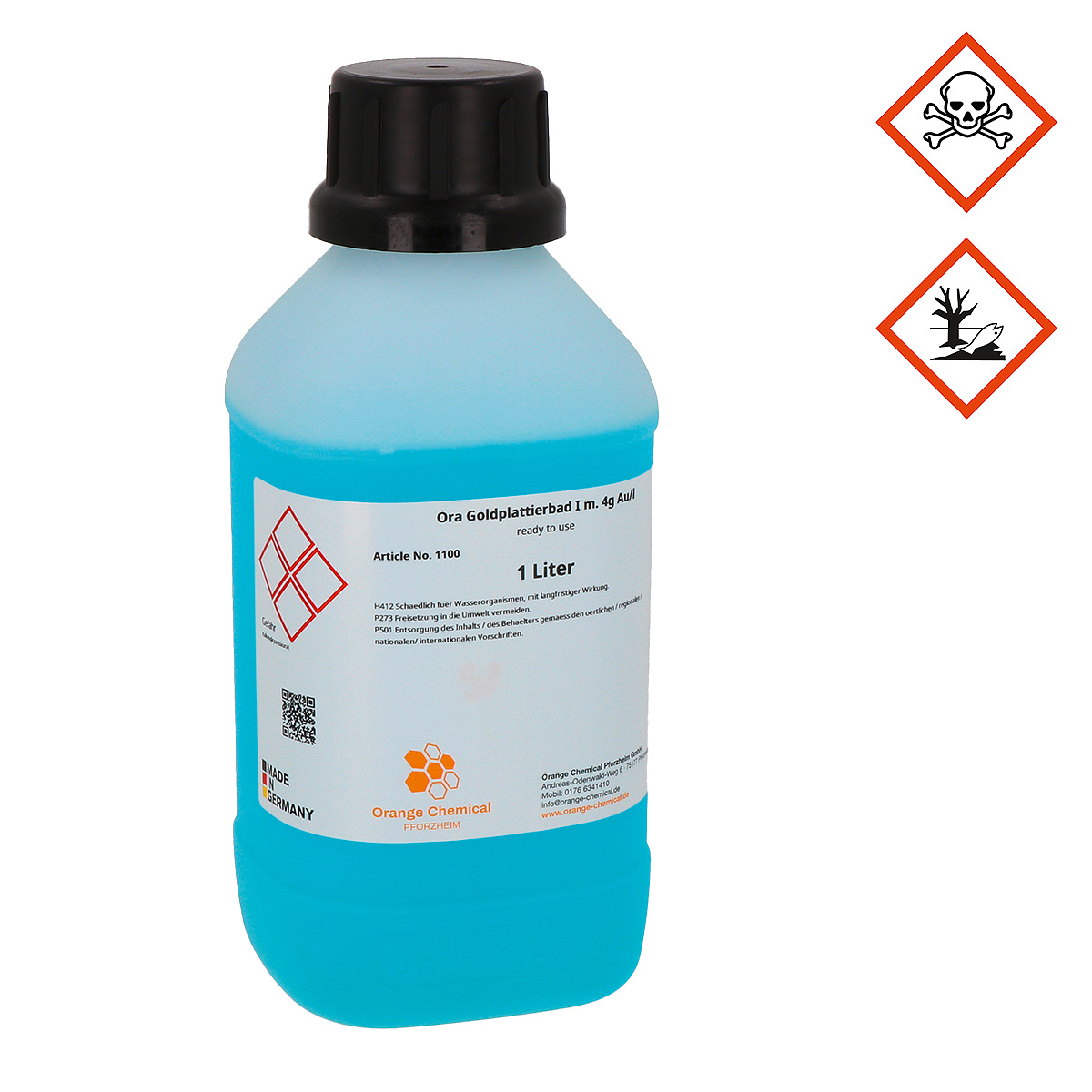 Ora gold plating bath I