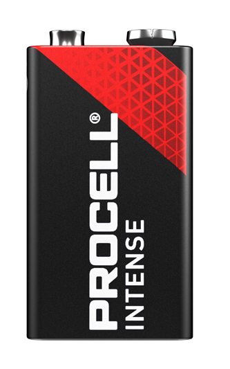 Duracell Procell Intense 9V e-blocco alcalina Duracell Procell Intense 9V e-blocco alcalina