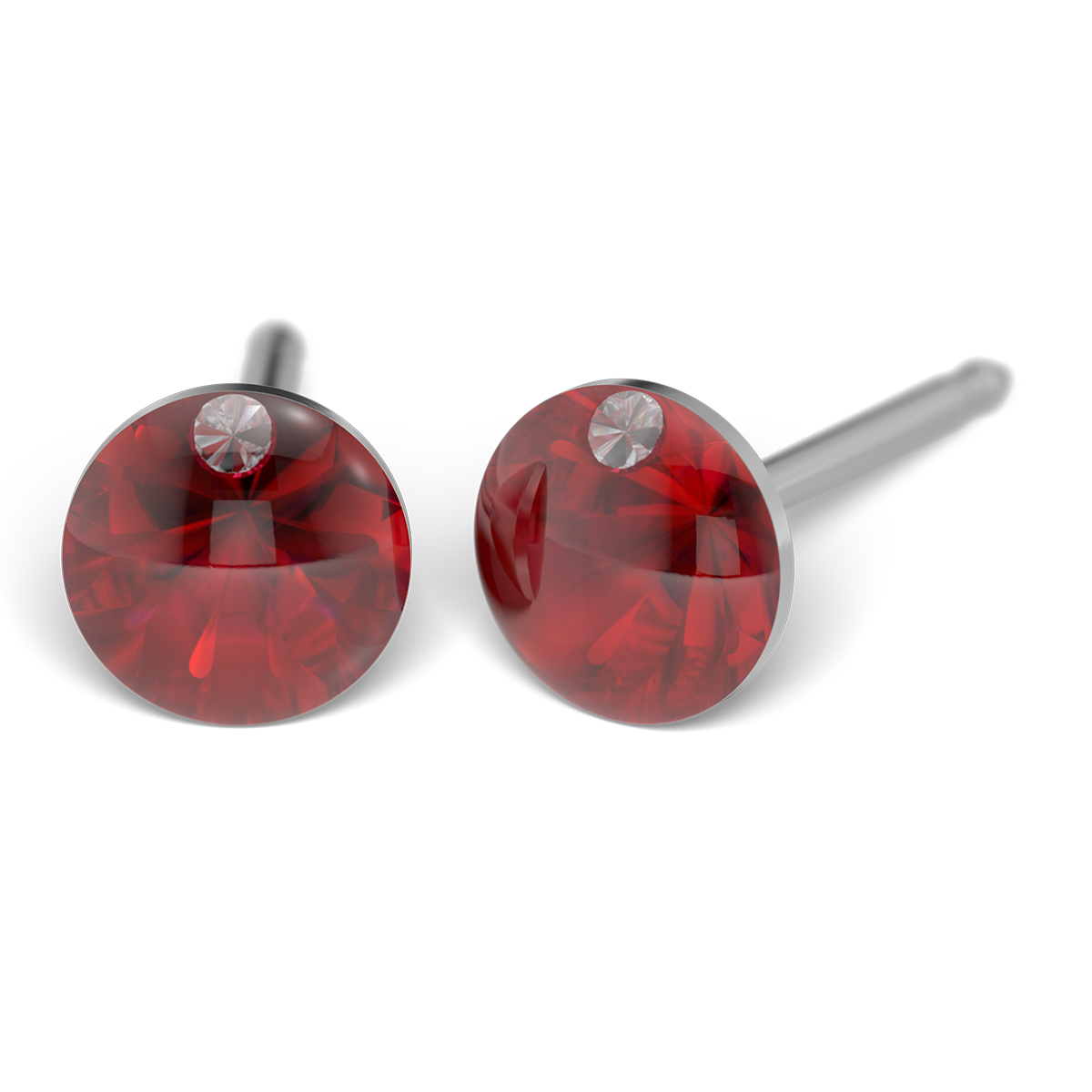 System 75 ear studs, white