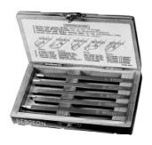 Bergeon assortment turning tools