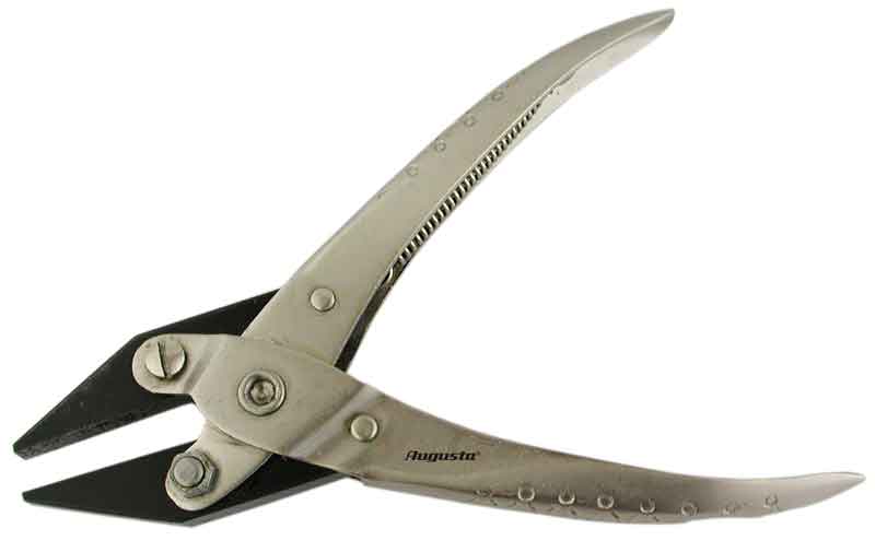 Pinza con becchi paralleli