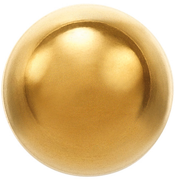 System 75 Erstohrstecker 18 kt Gelbgold System 75 Erstohrstecker 18 kt Gelbgold