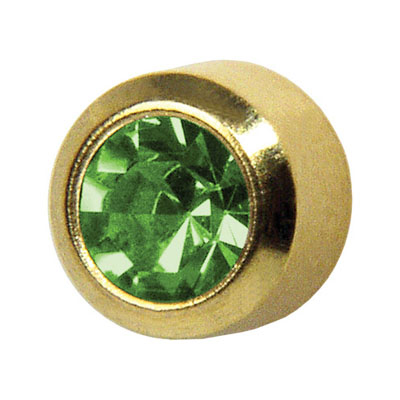 Medico ear studs, yellow Medico ear studs, yellow