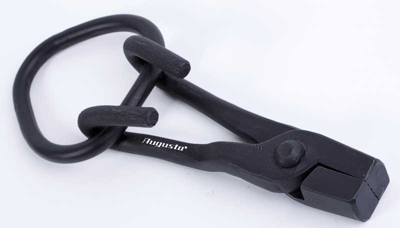 Tenaglia per banco trafila con anello 200 mm