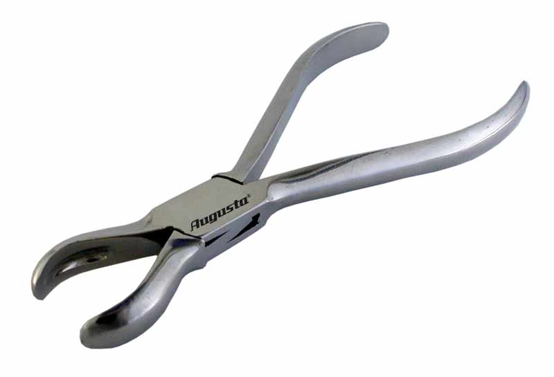 Pinza ferma anelli in acciaio 140 mm