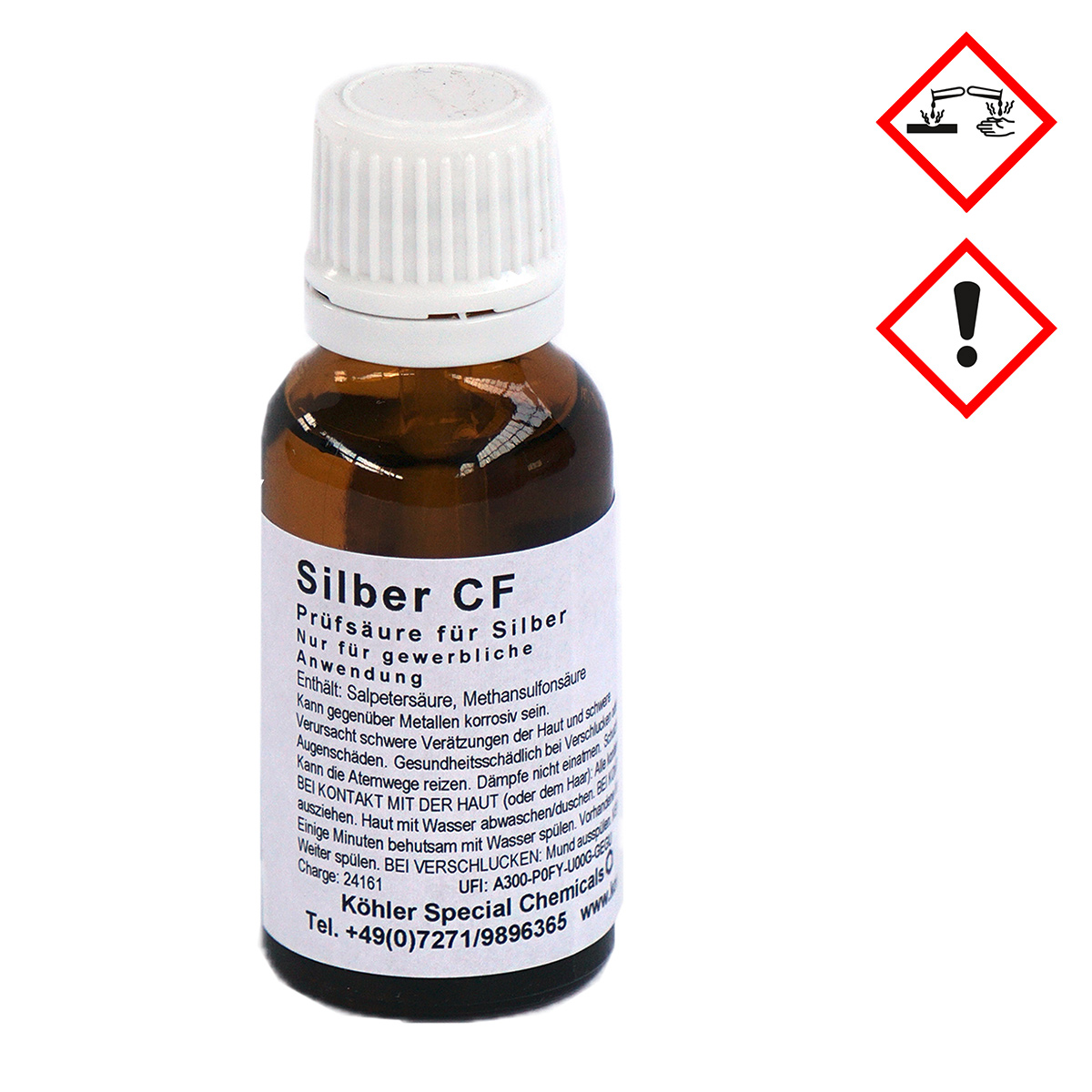 Probiersäure Silber chromatfrei Probiersäure Silber chromatfrei