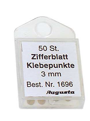 Klebepunkte für Zifferblätter