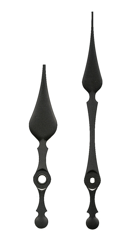 Clock hand black 103/70 mm