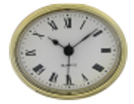 Inseration clock oval 64/80 mm