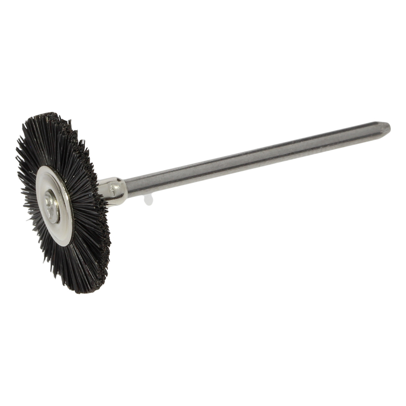 Polirapid circular wheel - bristles black