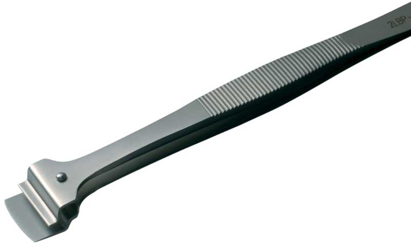 Rubis tweezer antimagnetic No. 2LB-P
