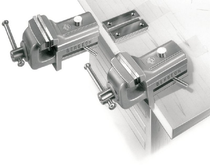 Bergeon quick-mounting vice