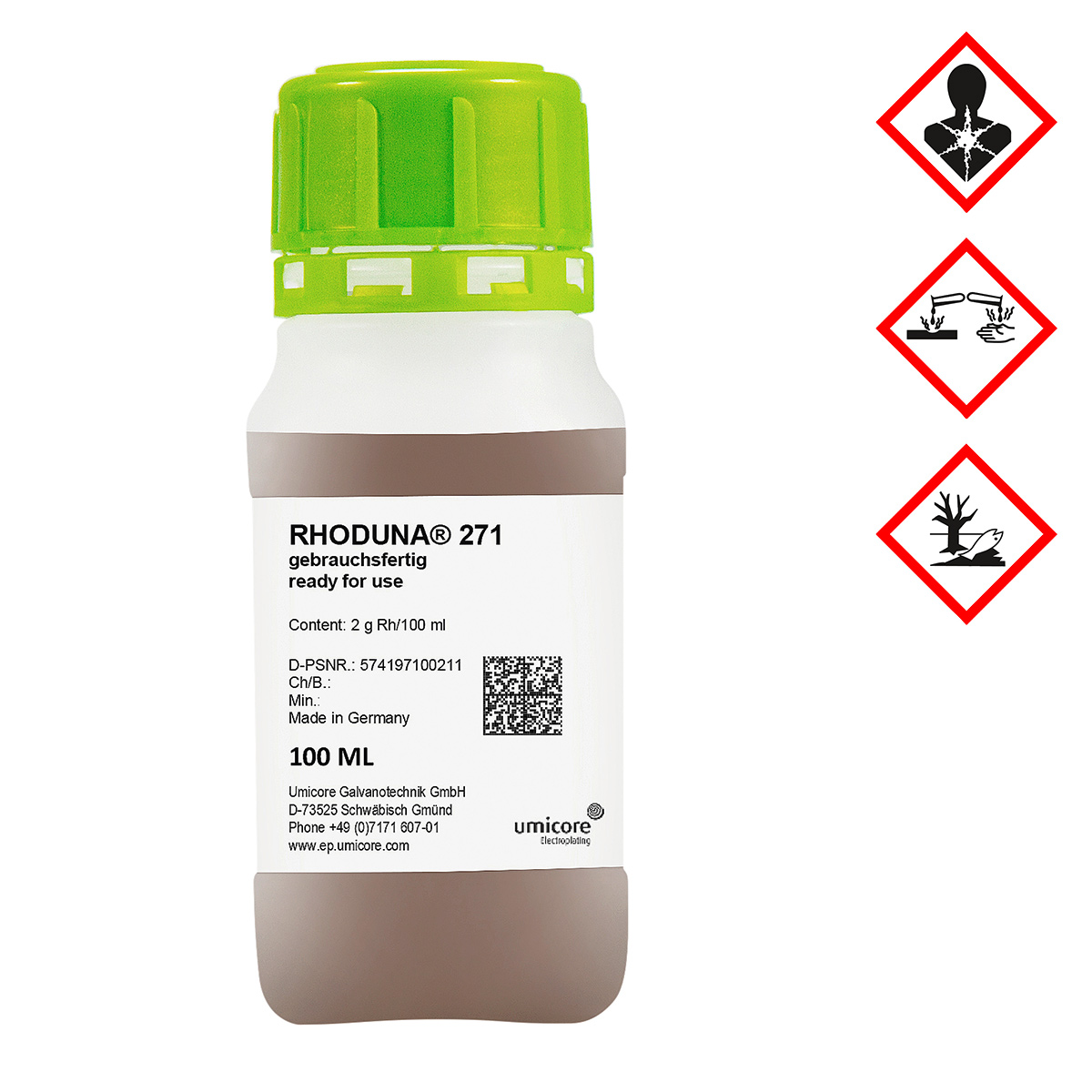 Bagno al rodio Rhoduna 271