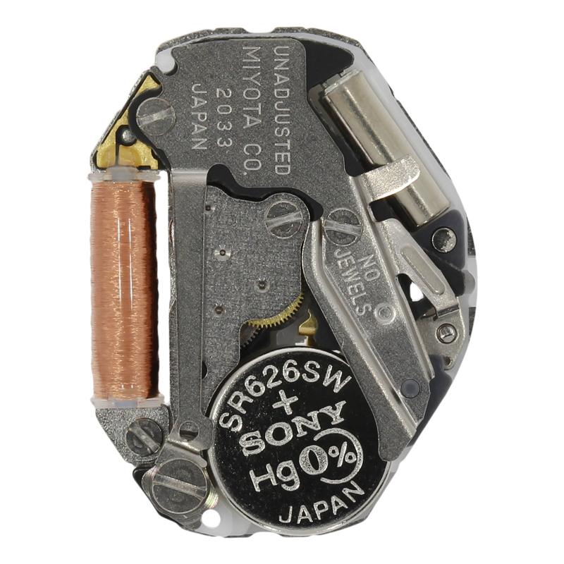 Movimento per orologi al quarzo MIYOTA 2033