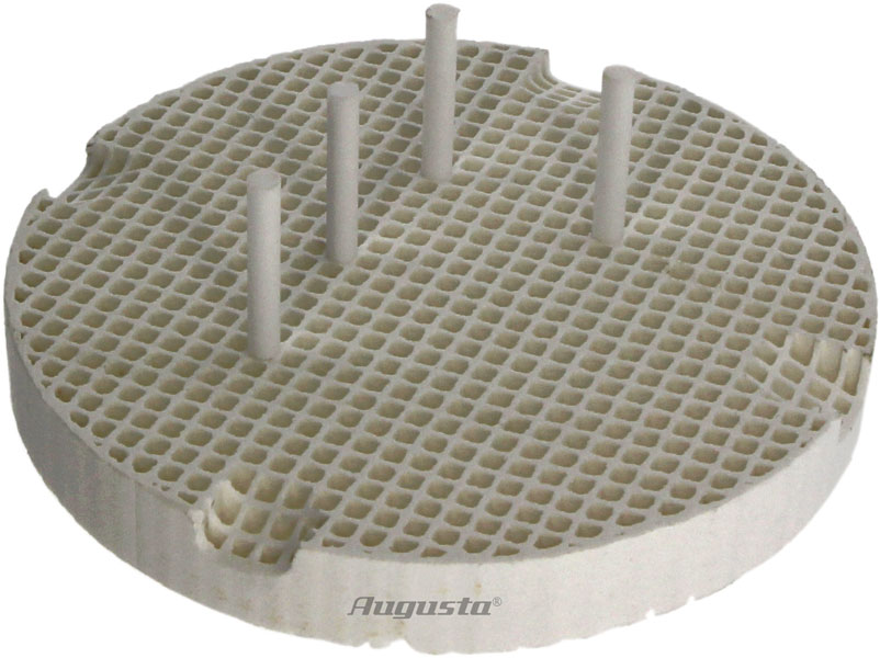 PIASTRA REFRATTARIA PER SALDARE TONDA Ø 80 MM