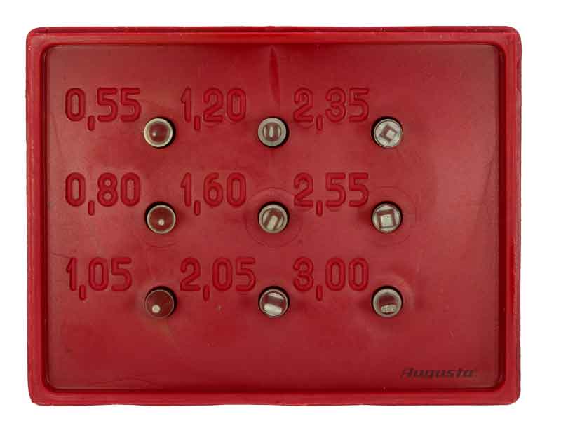 Riveting inserts 0,55 - 3,00 mm