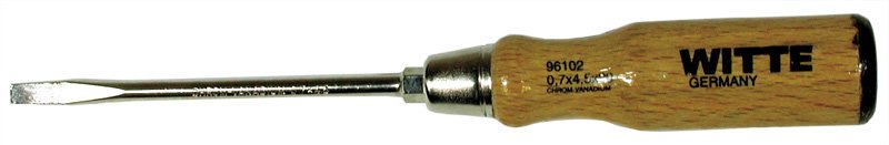 Screwdriver for slotted screws 7.0 x 125 mm