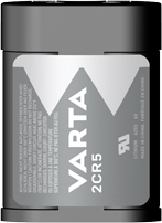 Varta lithium photo battery 2CR5