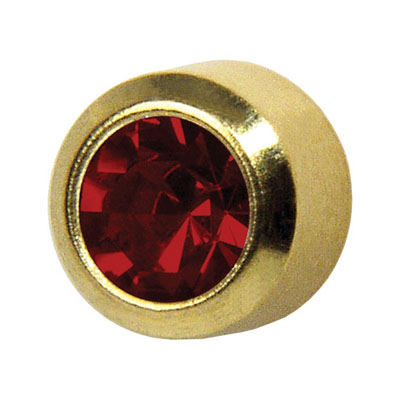 Medico ear studs, yellow Medico ear studs, yellow