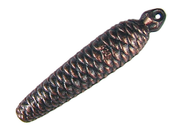 Fir cone weights for cuckoo clocks