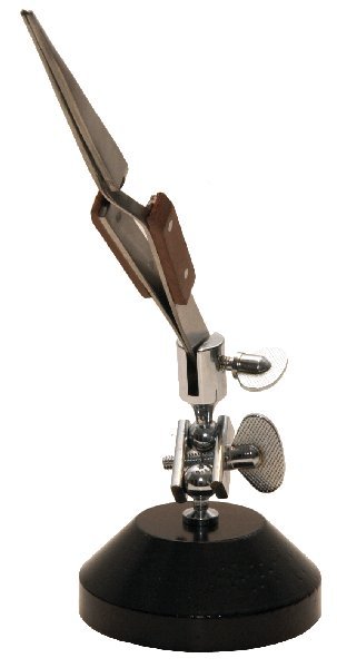 Terza mano con pinza diritta a molla per saldatura