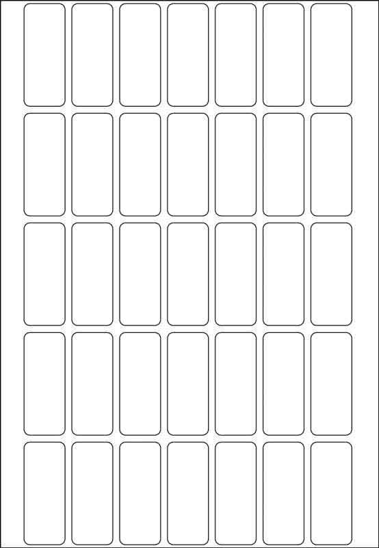 Adhesive labels white