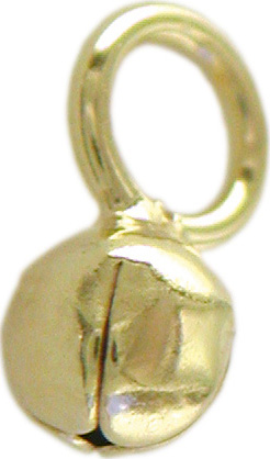 Sternkapseln m. großer geschlossener Öse, Silber