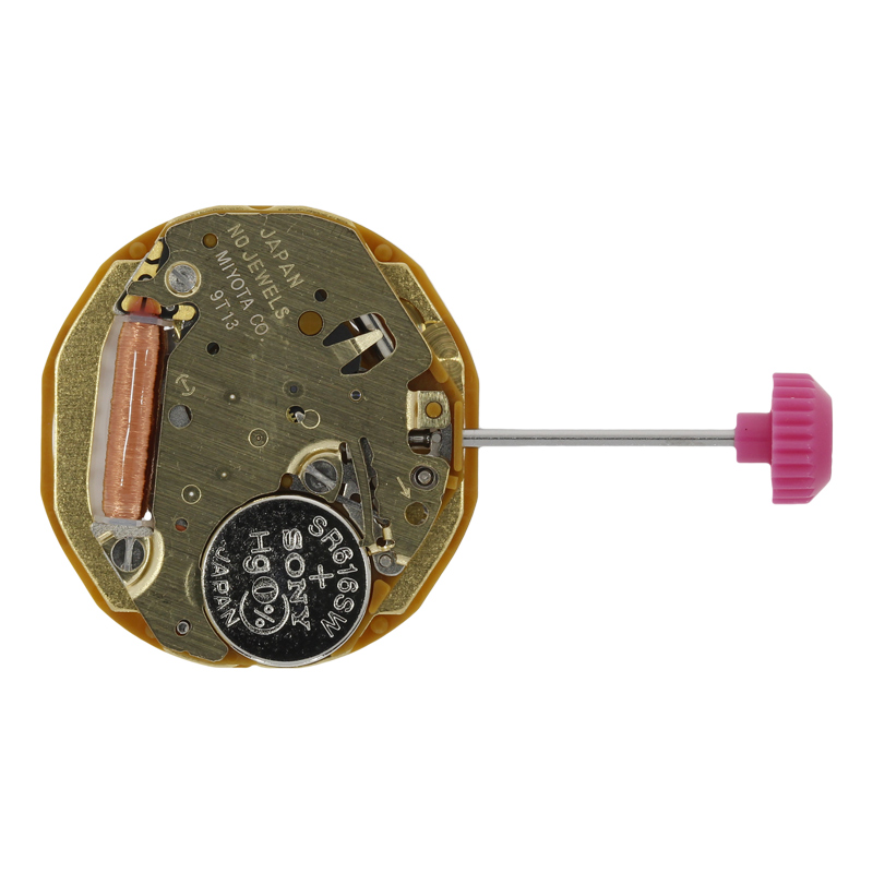 Movimento per orologi al quarzo MIYOTA 9 T 13