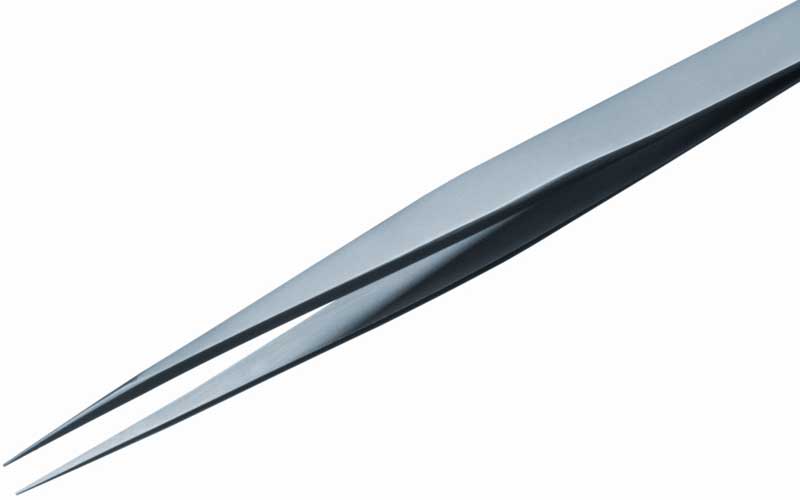 Rubis tweezer inox no. 27