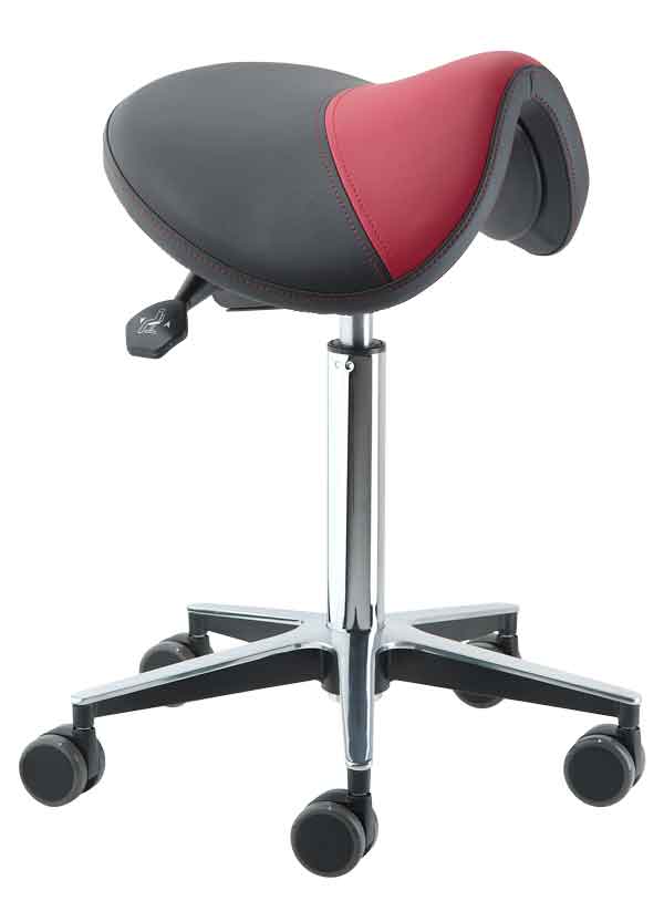 Sgabello ergonomico BALANCE a forma di sella
