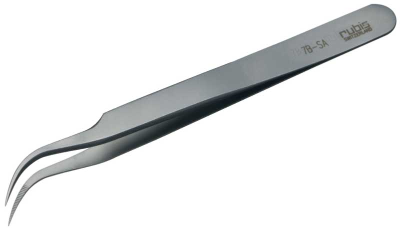 Rubis tweezer antimagnetic no. 7B