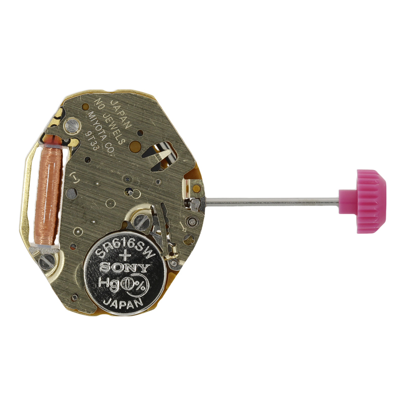 Movimento per orologi al quarzo MIYOTA 9 T 33