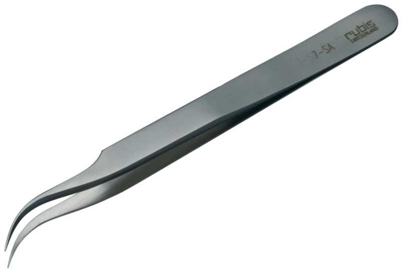 Rubis tweezer antimagnetic no. 7