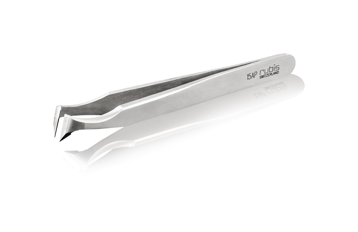 RUBIS tweezer carbon No. 15AP