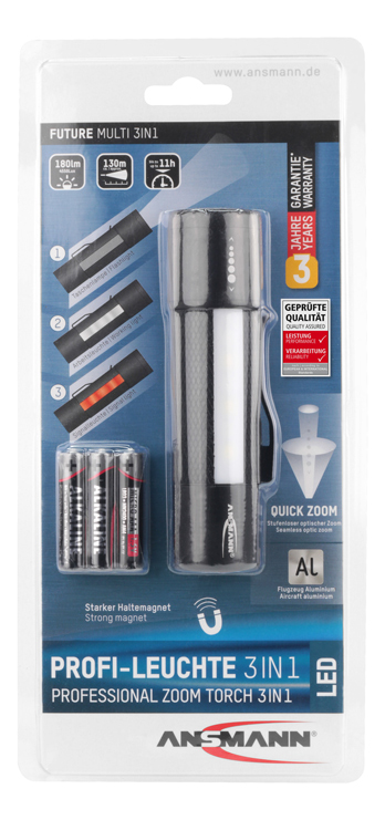 Ansmann flashlight Future Multi 3in1