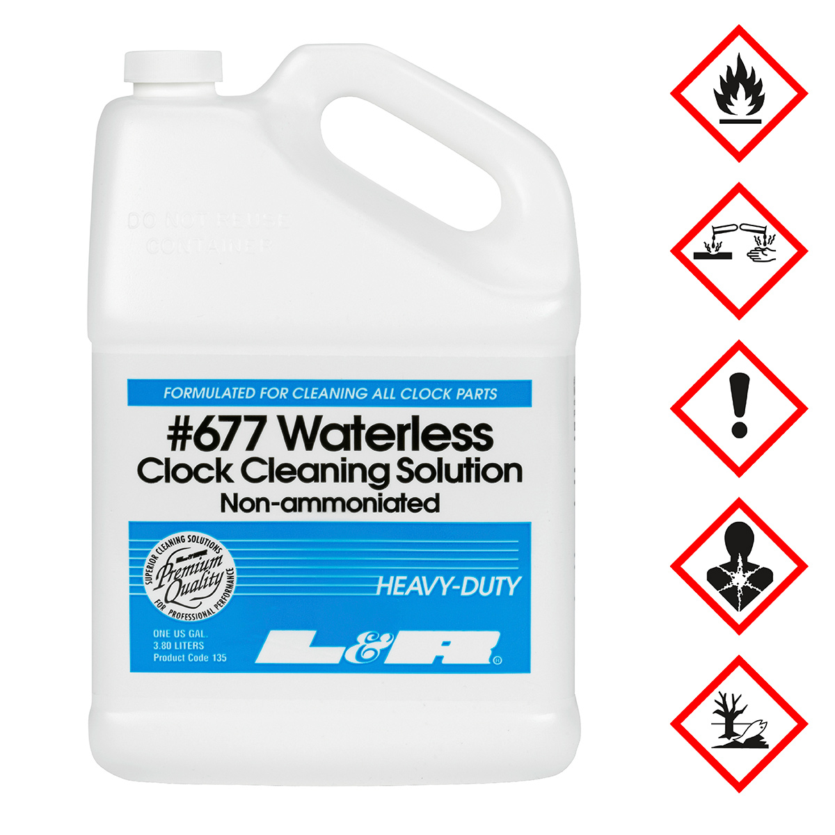 Liquido di lavaggio L&R # 677 per meccaniche orologi